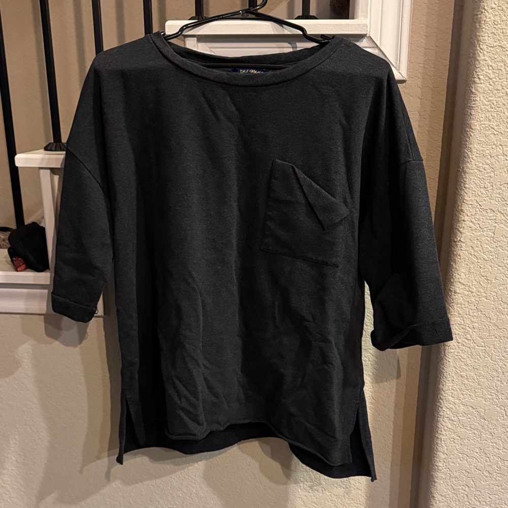Black Women's Tunic Top